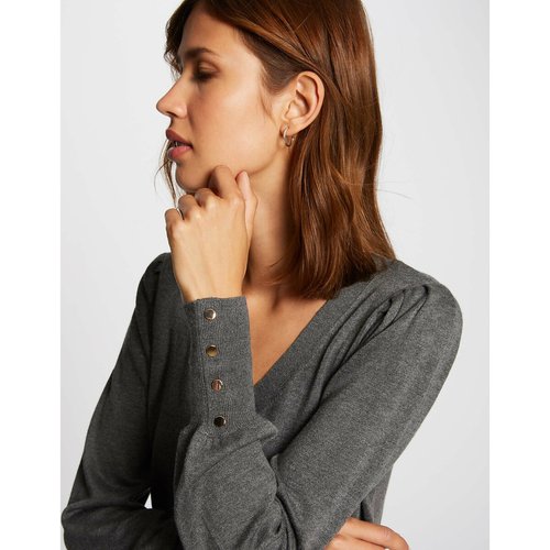 Pull en fine maille col v Morgan La Redoute