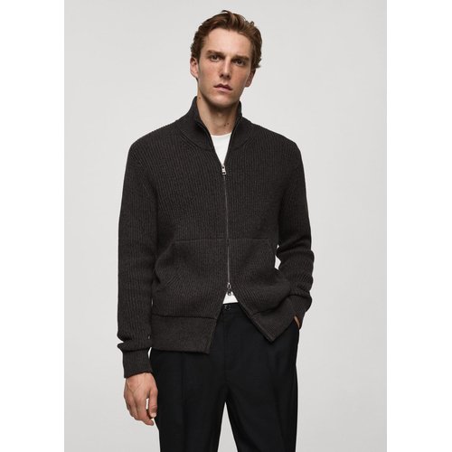 Pull gris mango cheap