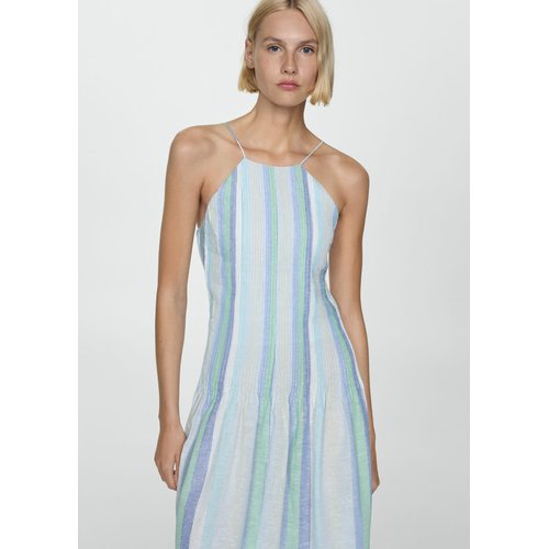Mango robe lin outlet