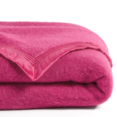 Woolmark 600 g m pure wool blanket La Redoute Interieurs La Redoute
