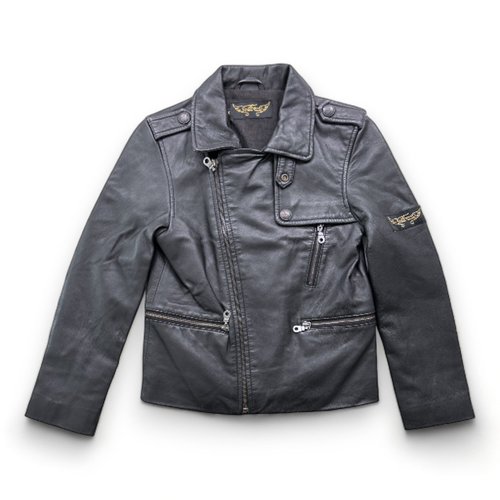 Veste simili cuir tres bon etat noir Finger In The Nose La Redoute