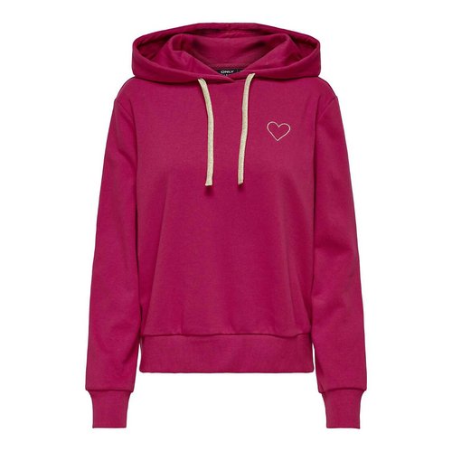Heart print hoodie 2025