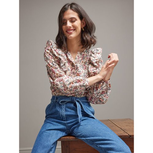 Chemise volantee imprime lilibeth multicolore Cyrillus La Redoute