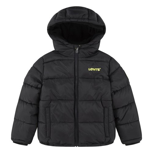 Doudoune a capuche noir Levi s Kids La Redoute
