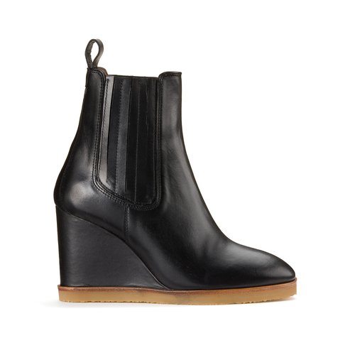 Boots talon compensé new arrivals