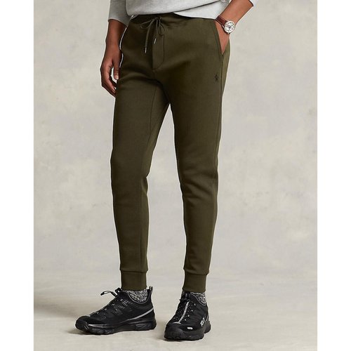 Pony Player Fitted Joggers with Embroidered Logo in Cotton Mix