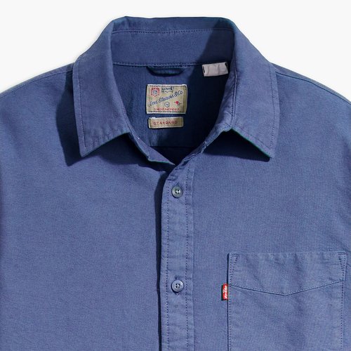 Levis denim work shirt top