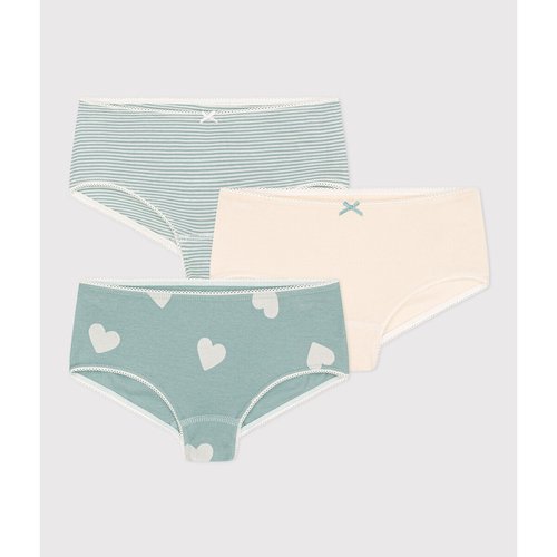 Lot de 3 shorties en coton