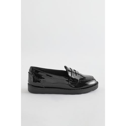 Mocassins Homme Florsheim Como - Cuir Noir à Glands - Taille 11 D US - Occasion Vintage