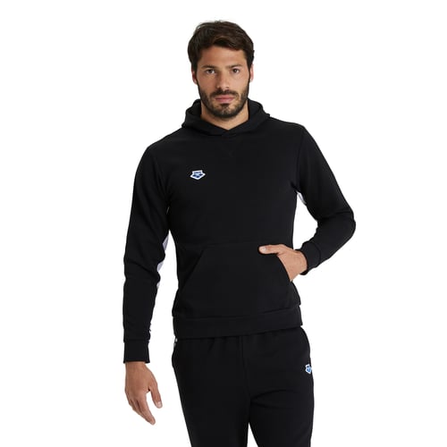 Pull à Capuche Arena Logo équipe - Noir Taille M 100% Coton - Neuf Avec étiquettes