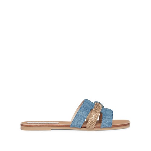 Sabot piatti edriah denim Steve Madden La Redoute