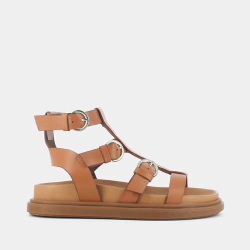 Sandales multibrides cuir Lagon