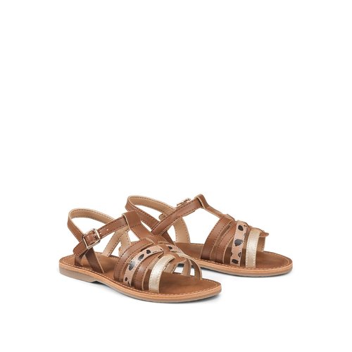 Sandales multicolores best sale