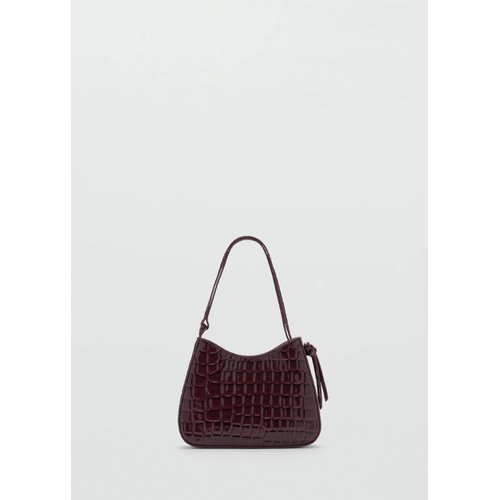 Mango sac effet croco outlet
