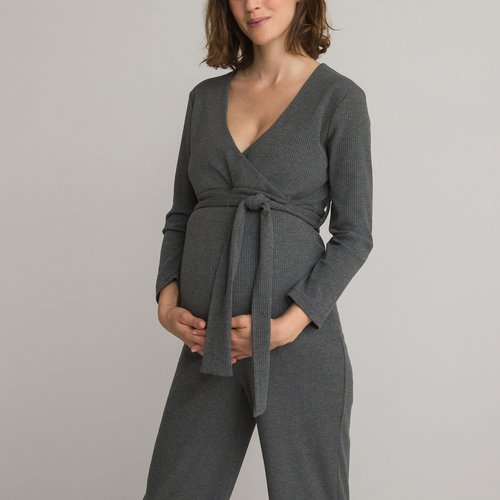 Combinaison pantalon de grossesse maille jersey La Redoute Collections La Redoute