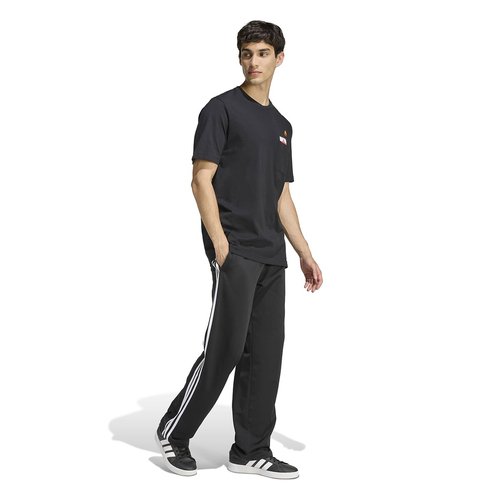 Table tee t-shirt with short sleeves, black, Adidas Sportswear