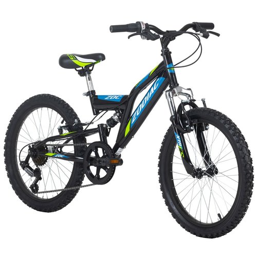 Vtt enfant tout suspendu 20 zodiac tc 31 cm noir vert Ks La Redoute