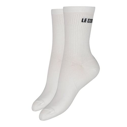 Le Coq Sportif Chaussettes Match St Etienne N°1 Femme - Edition Officielle SS & TT Coton Confort Sport