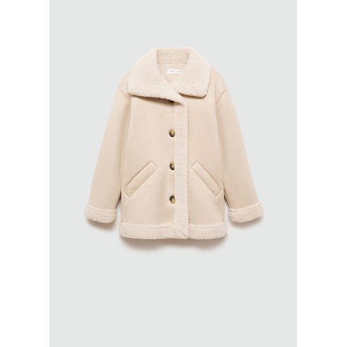 Mango manteau imitation mouton hotsell