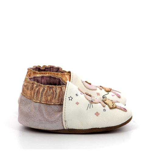 Chausson cuir bébé robeez on sale