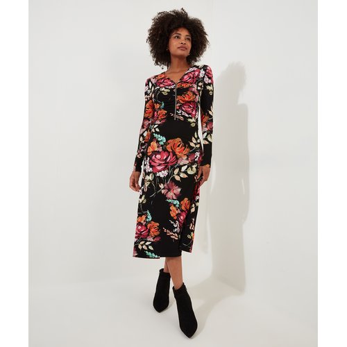 Robe zippée devant cheap