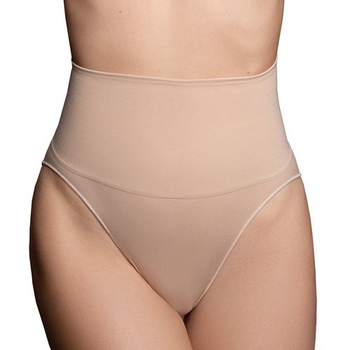 Culotte gainante taille haute gainage medium beige nude blush Bye Bra La Redoute
