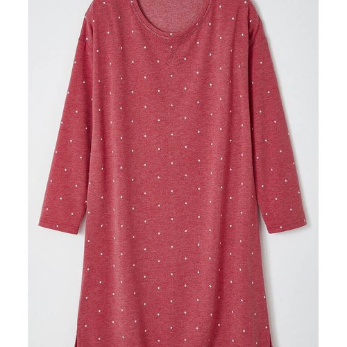 Thermolactyl star print nightshirt Damart La Redoute