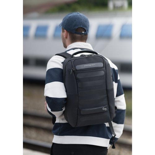 Hedgren sac à dos Nova Solar Backpack / Tote 14 Blue Aboard