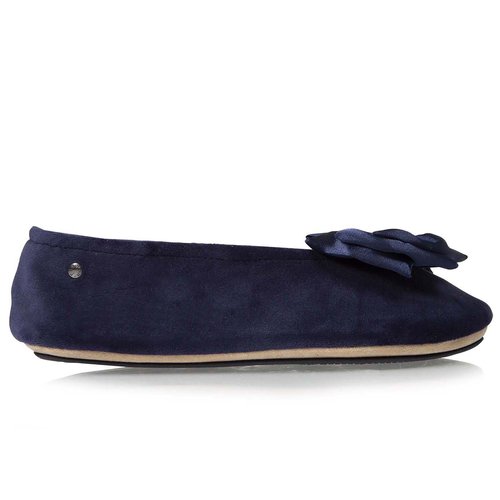Chaussons ballerines n ud gros grain Isotoner La Redoute