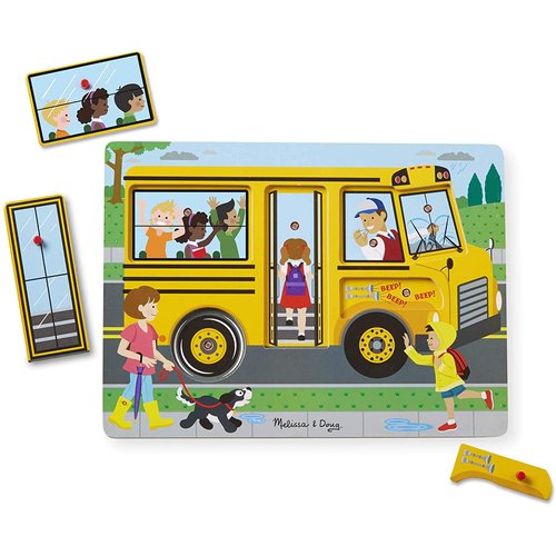 Melissa and doug bus hot sale