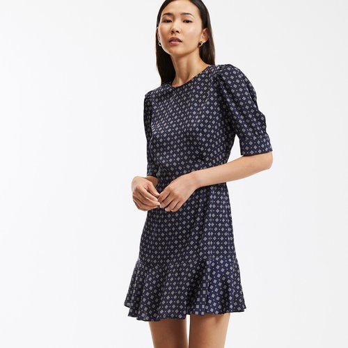 Star print mini dress on sale