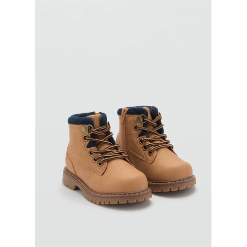 Bottes de montagne lacets marron moyen Mango Baby La Redoute