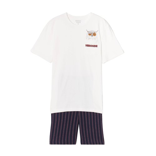 Pyjama eco responsable ecru Bonobo La Redoute