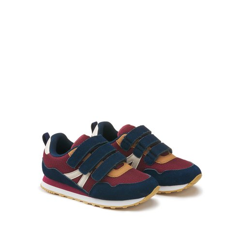 Kids strap trainers shop
