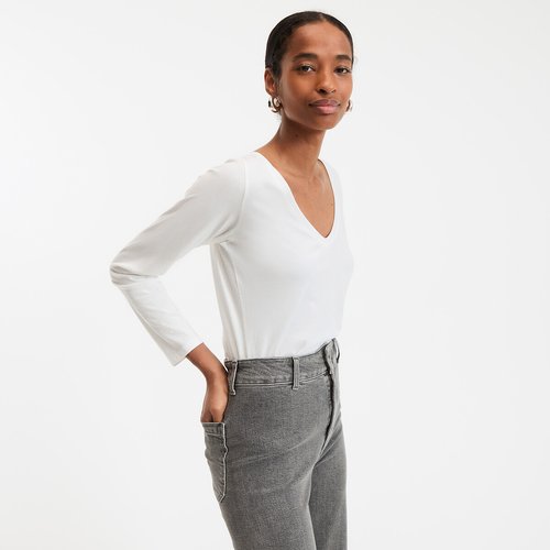 Cardigan Women's Top Solid V-Neck Long Sleeve Pullover Women Heavy Cardigans Long Sleeve Cardigan Women's Long Women's Cardigan Summer, White, L