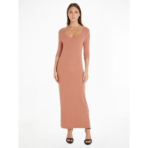 Figurbetontes Kleid Lang