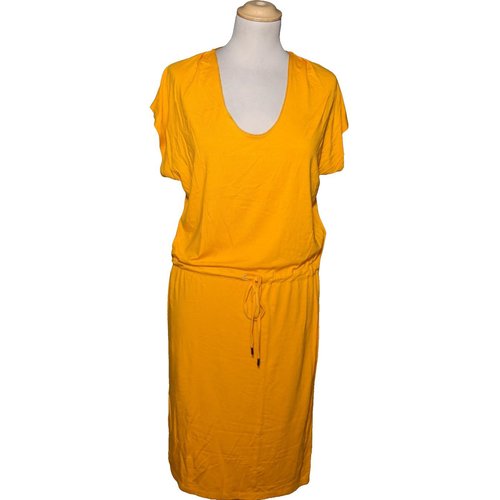 Robe mi longue tres bon etat jaune Kookai La Redoute