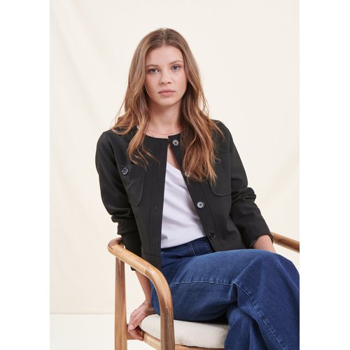 Veste courte noir La Fee Maraboutee La Redoute