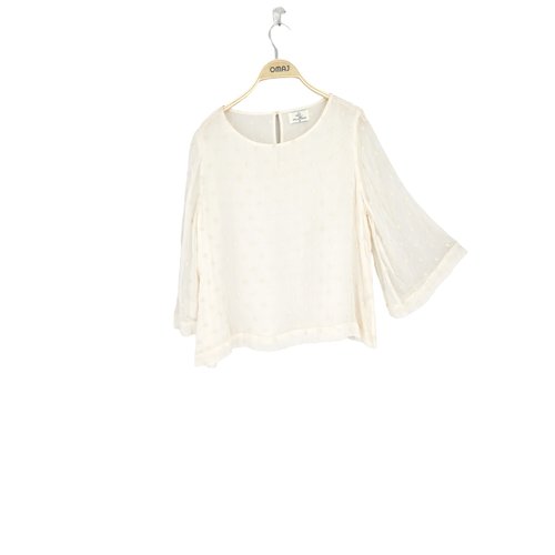 Blouse tres bon etat blanc Stella Forest La Redoute
