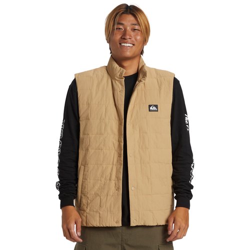 Veste sans manches forest jungle marron khaki Quiksilver La Redoute