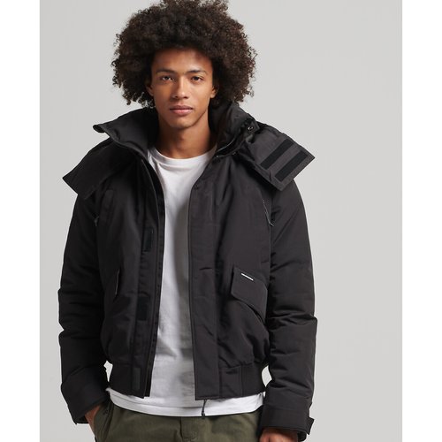 Giubbotto bomber caldo cerniera e cappuccio everest Superdry La Redoute