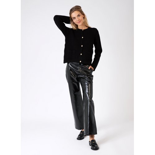 Pantalon droit en similicuir pitty An ge La Redoute