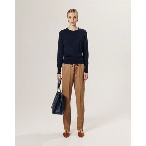 Pull col rond en laine merinos Rodier La Redoute