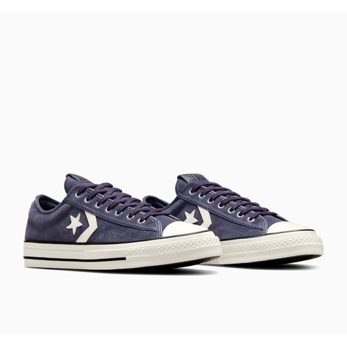 Star player 76 suede seasonal color trainers dark purple Converse La Redoute