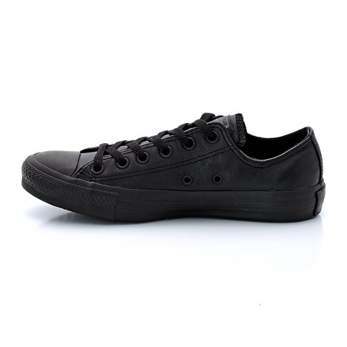 Chuck taylor all star mono ox leather trainers black Converse La Redoute