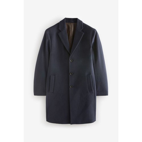 Pardessus a capuche bleu marine Next La Redoute