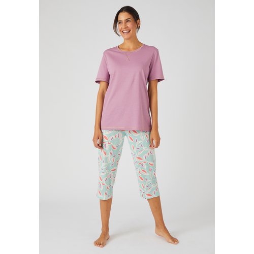 Pyjacourt fantaisie maille jersey pur coton peigne Damart La Redoute