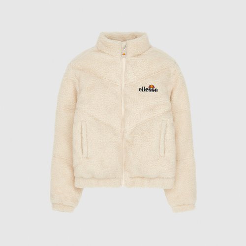 Doudoune en sherpa blanc casse Ellesse La Redoute