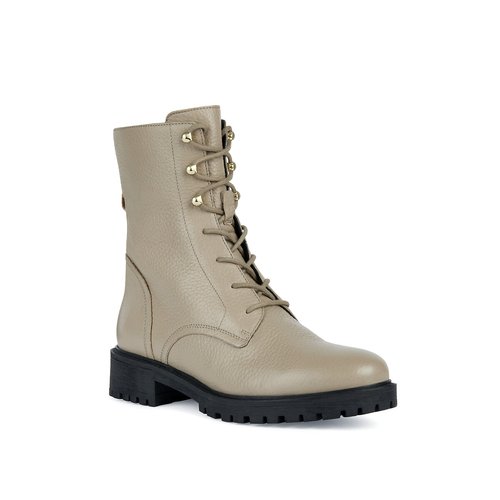 Boots cuir hoara sable Geox La Redoute