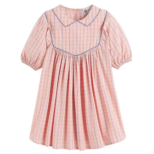 Robe rose col claudine sale